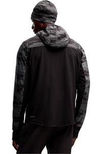 Puma Chaqueta Running Hombre RUN BRIGHTSTRIDE NEGRO vista trasera