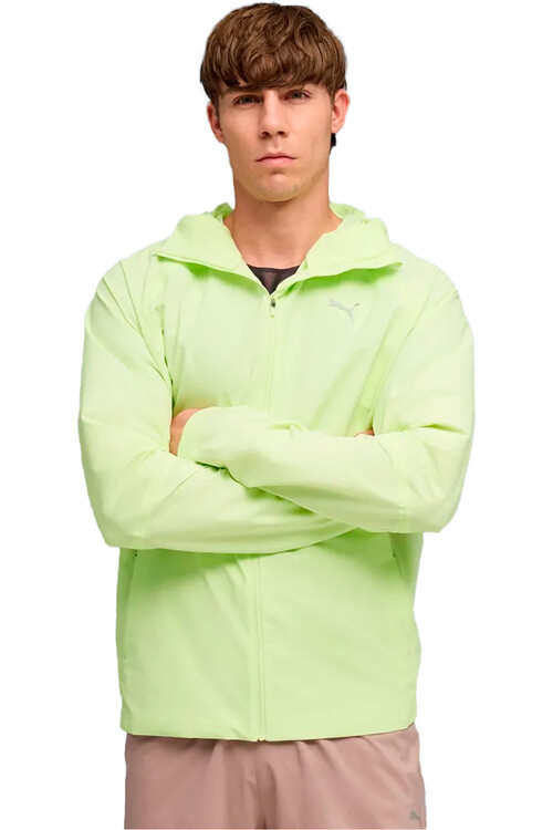 Puma CHAQUETA RUNNING HOMBRE RUN RAINCELL VERDE