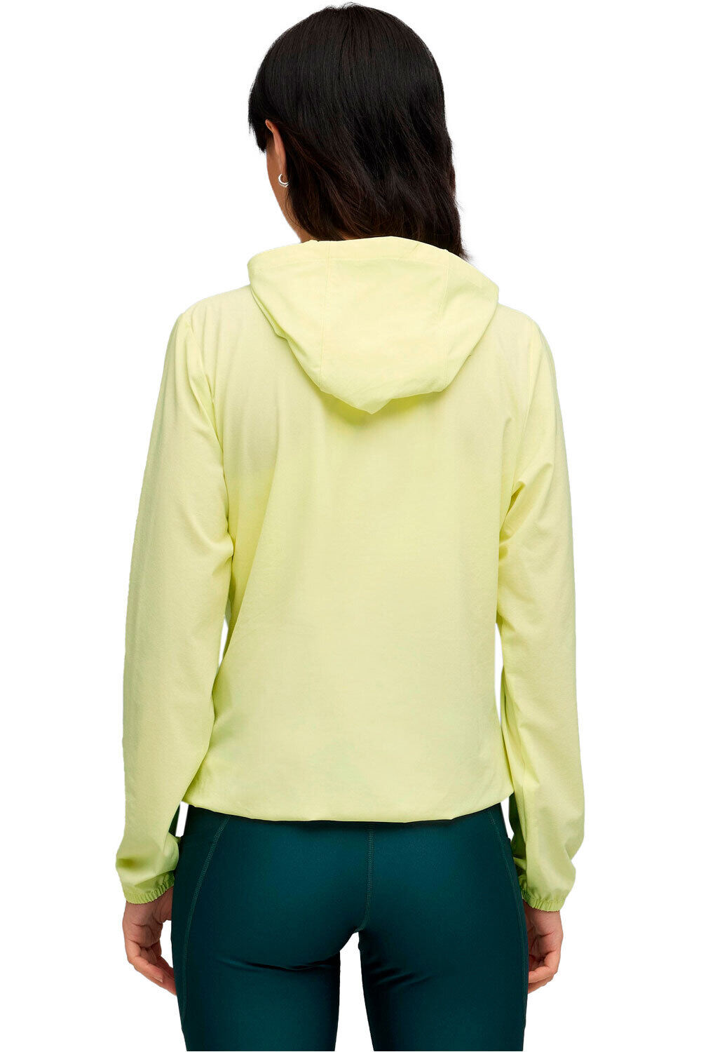 Puma CHAQUETA RUNNING MUJER RUN VELOCITY AMARILLO vista trasera