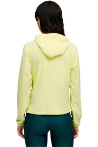 Puma CHAQUETA RUNNING MUJER RUN VELOCITY AMARILLO vista trasera