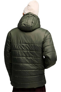 Puma chaquetas hombre ESSENTIALS VERDE vista trasera