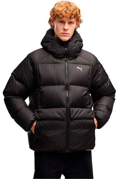 PUMA DOWN PUFFER negro