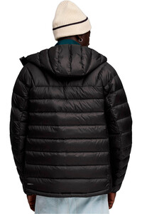 Puma chaquetas hombre PACKLITE DOWN NEGRO vista trasera