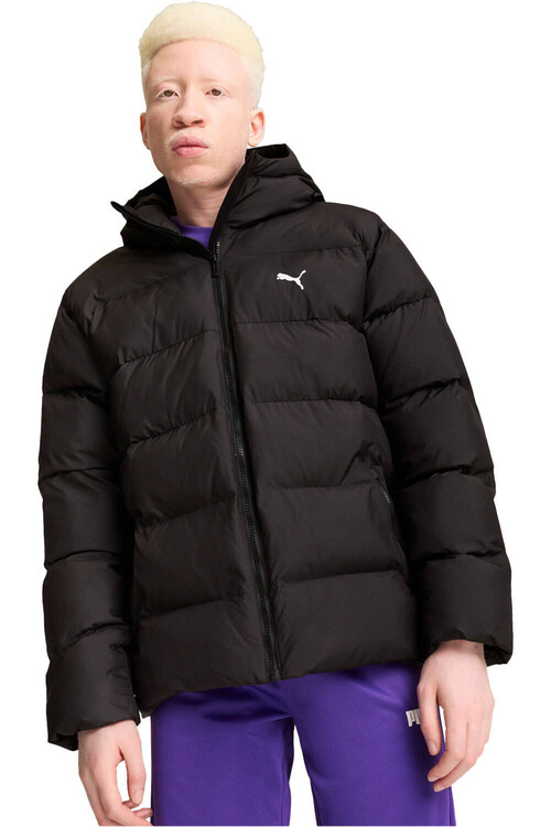 Puma chaquetas hombre POLY PUFFER NEGRO