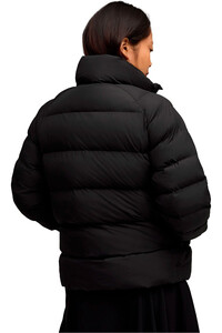 Puma chaquetas mujer MONO JACKET NEGRO vista trasera