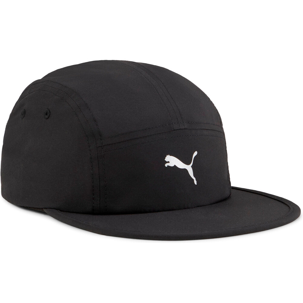 Puma gorra running ESSENTIALS RUNNING NEGRO vista frontal