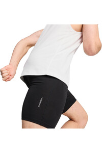 Puma malla corta running hombre RUNFUNDATION NEGRO vista detalle