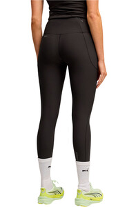 Puma malla larga running mujer DREAMRUN NEGRO vista trasera