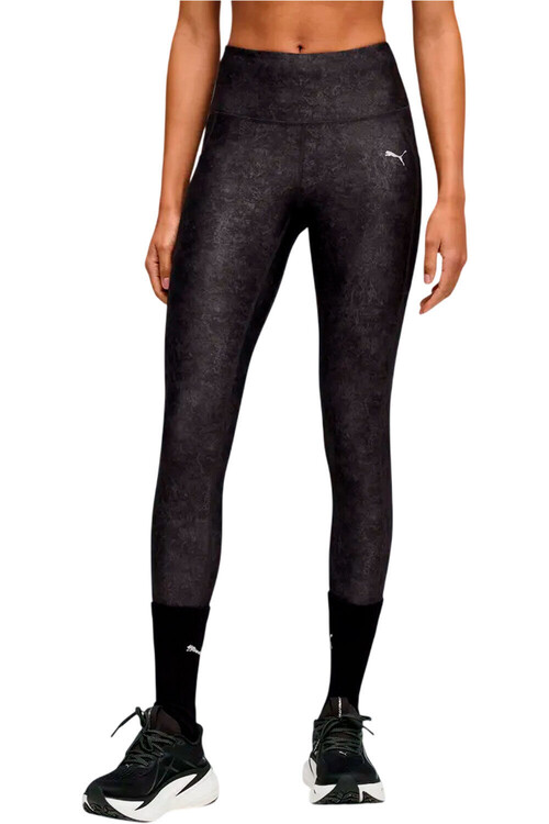 Puma malla larga running mujer RUN VELOCITY AOP NEGRO