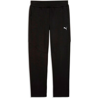Puma pantalón hombre EVOSTRIPE NEGRO vista frontal
