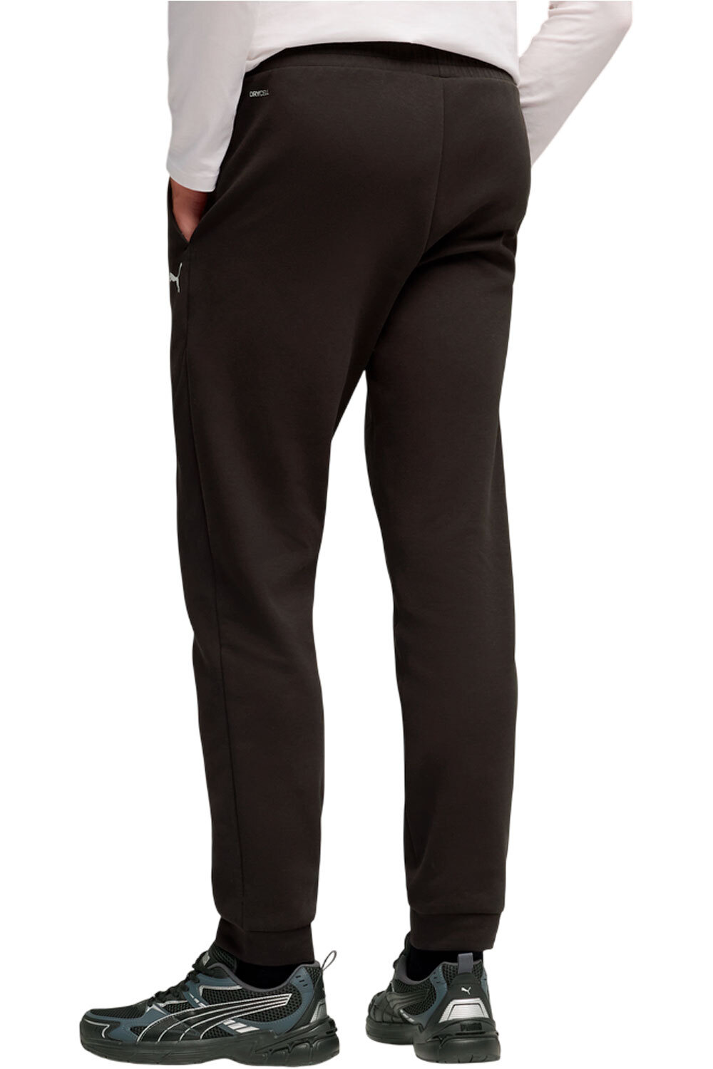 Puma pantalón hombre PUMATECH NEGRO vista trasera