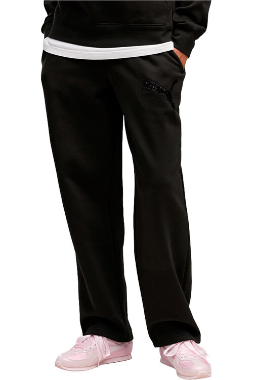 PUMA ESSENTIALS SEQUINS COMFORT negro