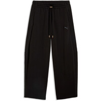 Puma pantalón mujer HER Relaxed DK Barre NEGRO vista detalle