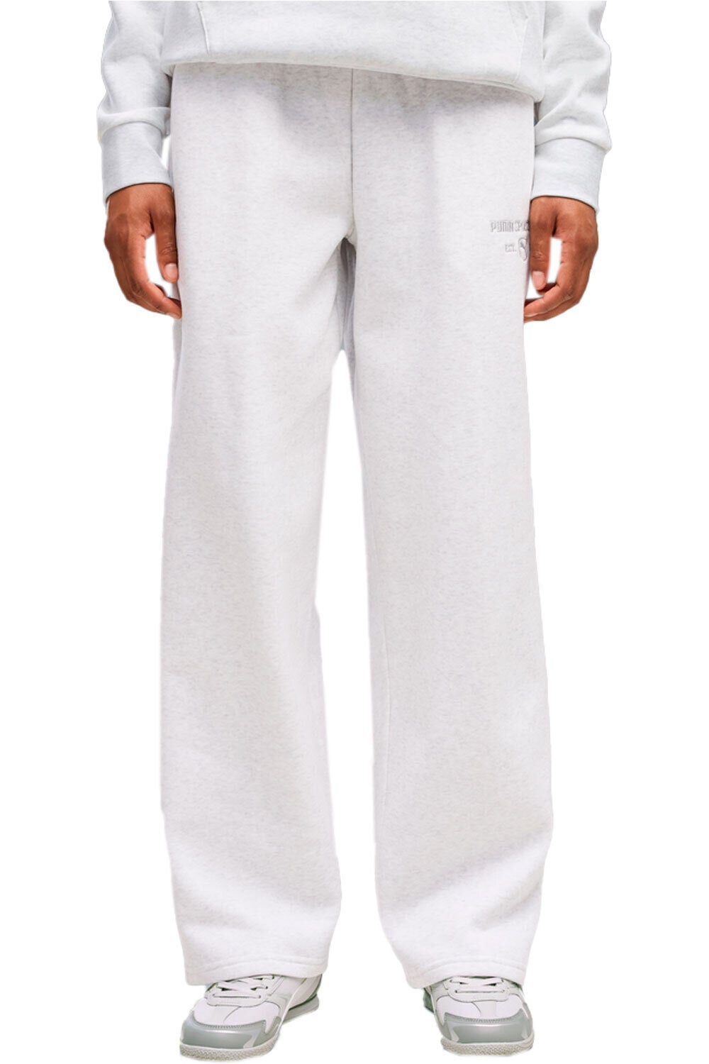 Puma pantalón mujer PUMA CLASS BLANCO vista frontal