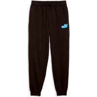 Puma pantalón niño ESSENTIALS LOGO LAB NEGRO vista detalle