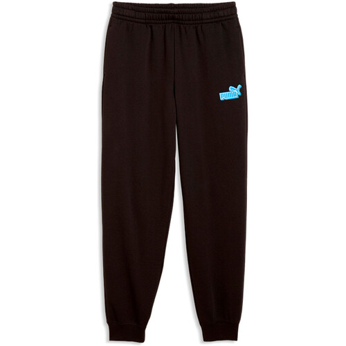 Puma pantalón niño ESSENTIALS LOGO LAB NEGRO