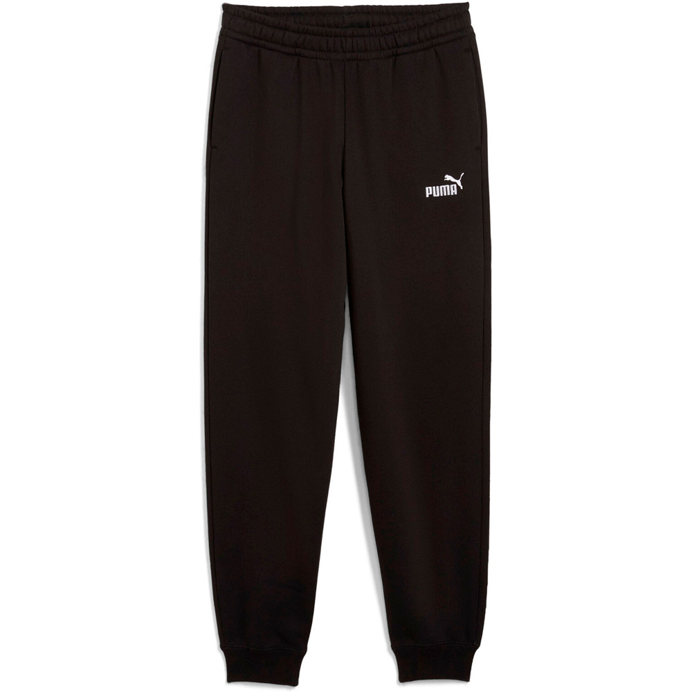 Puma pantalón niño ESSENTIALS LOGO NEGRO vista detalle