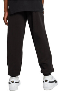Puma pantalón niño ESSENTIALS LOGO NEGRO vista trasera