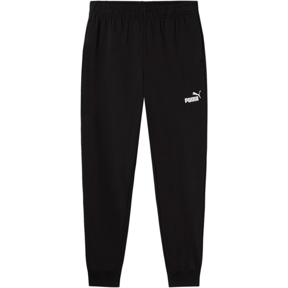Puma pantalón niño ESSENTIALS NEGRO vista frontal