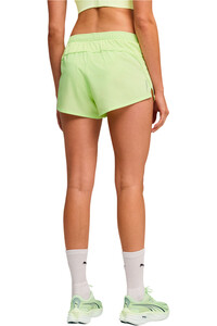 Puma pantalón running mujer RUN VELOCITY 3 MORADO vista trasera
