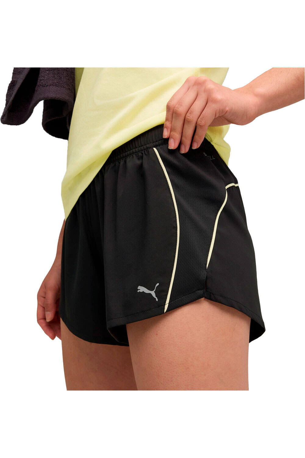 Puma pantalón running mujer RUN VELOCITY 3 NEGRO 03