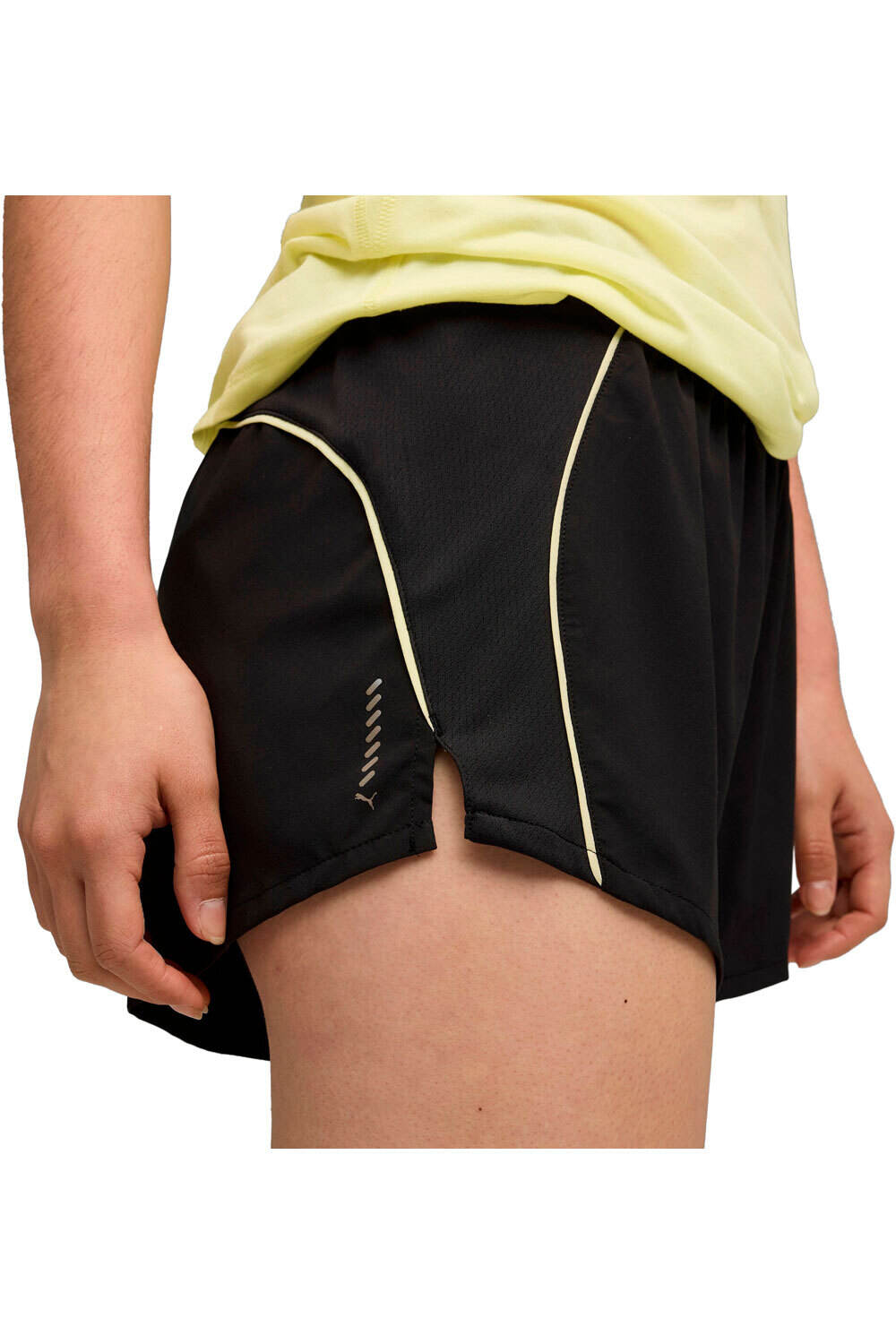 Puma pantalón running mujer RUN VELOCITY 3 NEGRO vista detalle