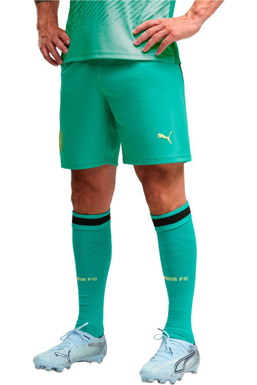 Puma pantalones fútbol oficiales GIRONA 26/27 PRIMERA EQUIPACION VERDE