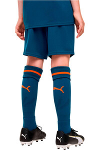 Puma pantalones fútbol oficiales niño VCF Shorts Replica J AZUL vista trasera