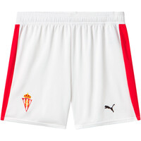 Puma pantalones fútbol oficiales SPORTING DE GIJON 25/26 PRIMERA EQUIPACION  vista frontal