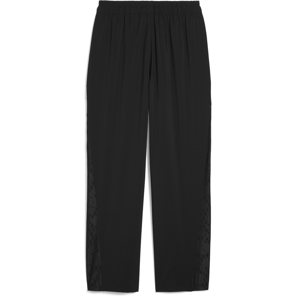 Puma pantalones y mallas largas fitness mujer LACE WOVEN NEGRO 04