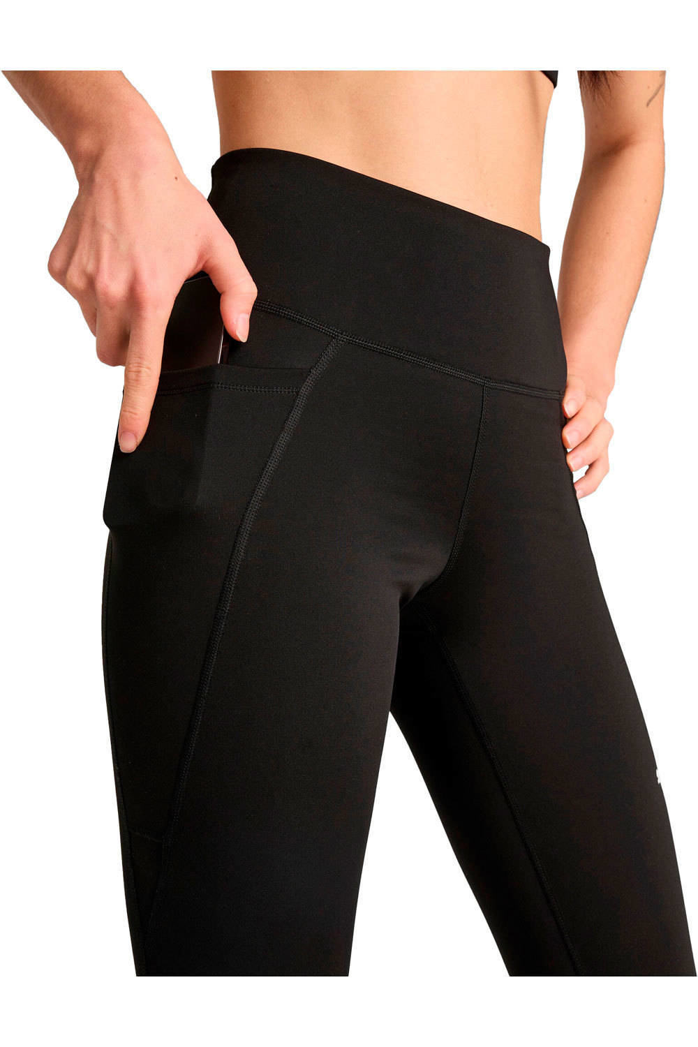Puma pantalones y mallas largas fitness mujer TAD ESSENTIAL NEGRO 03