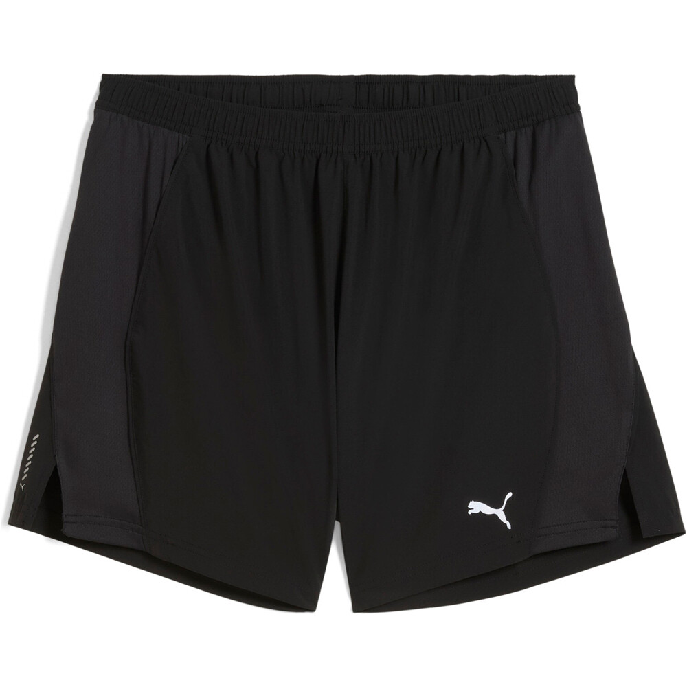 Puma pantaloneta técnica hombre RUN VELOCITY 5 NEGRO 03