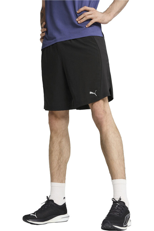 Puma pantaloneta técnica hombre RUN VELOCITY 7 NEGRO