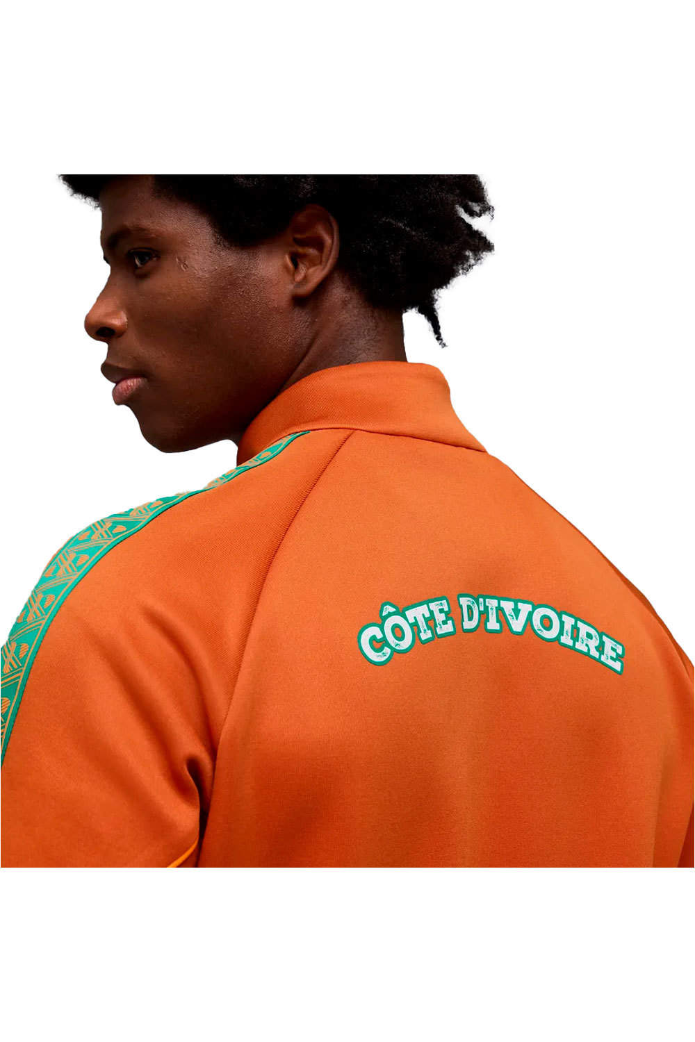 Puma sudadera entrenamiento fútbol FIF KING Anthem Jack MARRON vista detalle