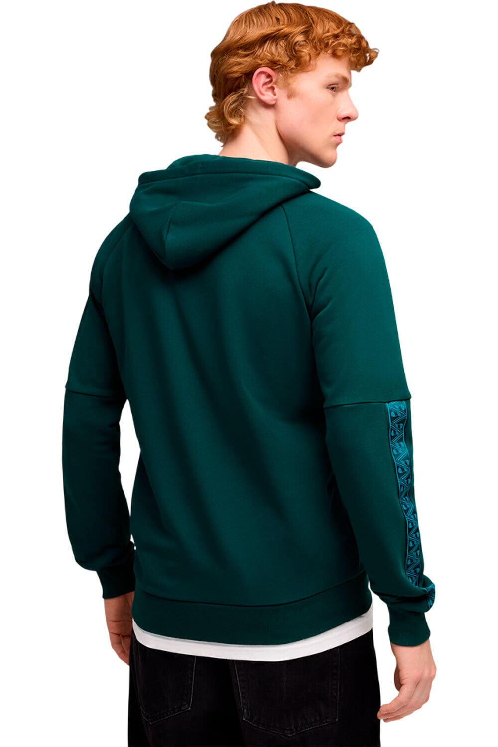 Puma sudadera entrenamiento fútbol MANCHESTER CITY KING VERDE vista trasera
