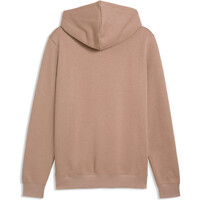 Puma sudadera hombre ESSENTIALS 2 COLOR NO.1 GRIS vista trasera