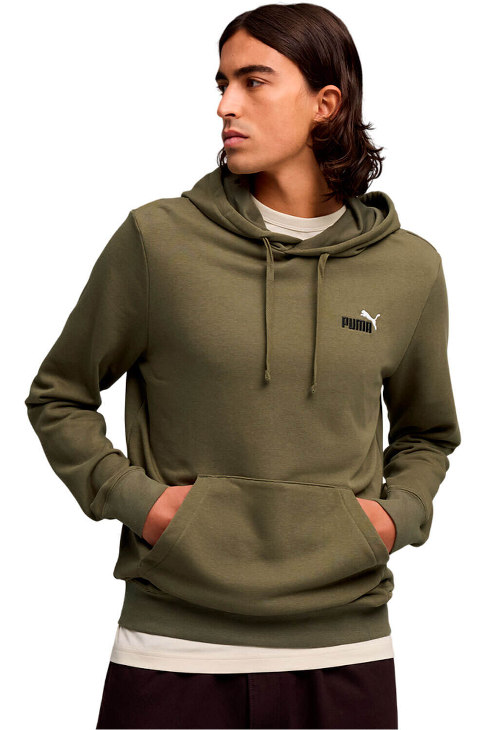 Puma sudadera hombre ESSENTIALS 2 COLOR  vista frontal