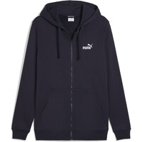 Puma sudadera hombre ESSENTIALS LOGO AZUL 03