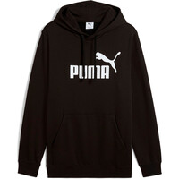 Puma sudadera hombre ESSENTIALS NO. 1 LOGO NEGRO vista detalle
