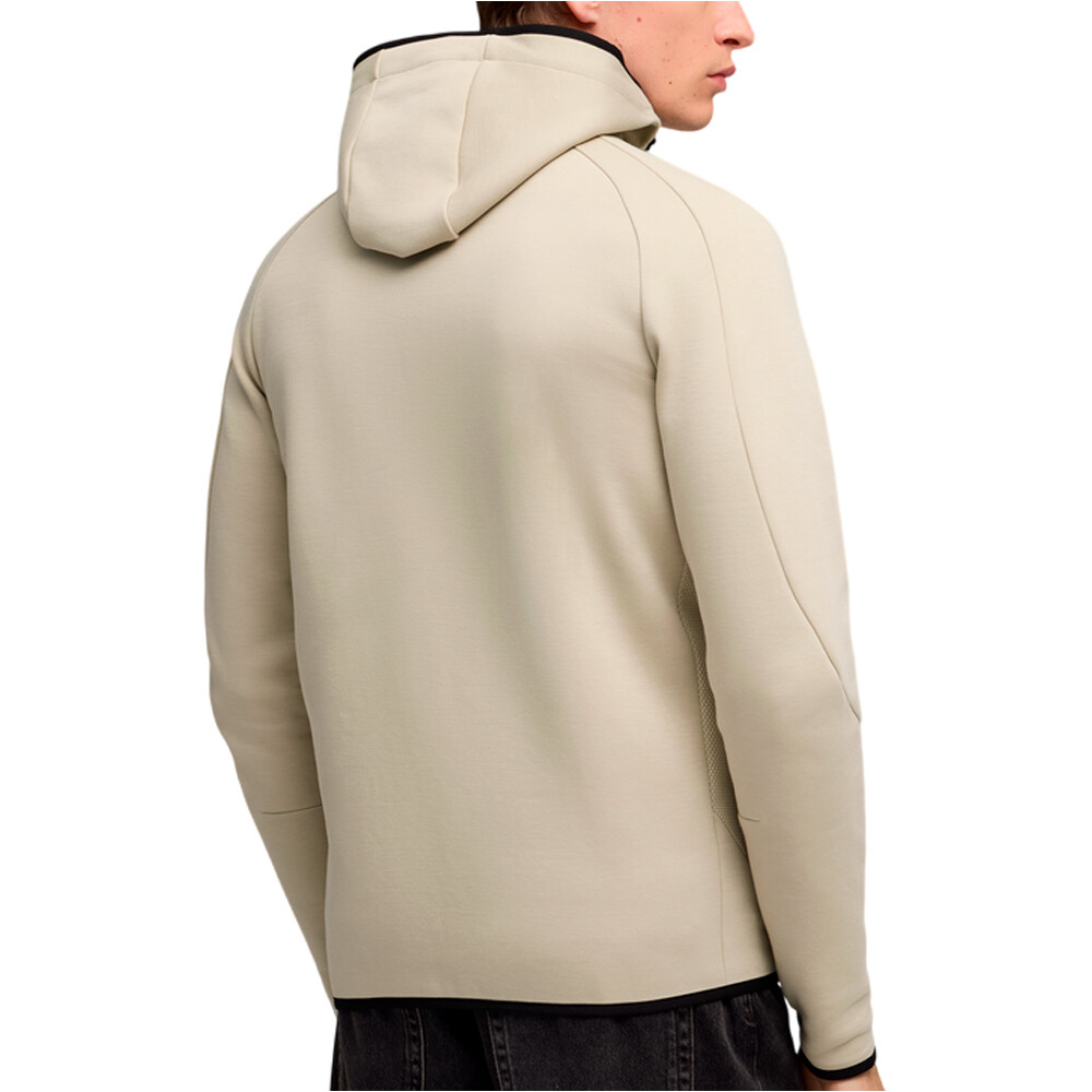 Puma sudadera hombre EVOSTRIPE MARRON vista trasera