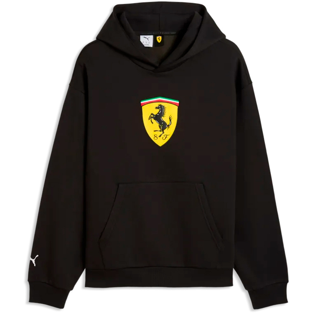 Puma sudadera hombre FERRARI COLORED NEGRO vista detalle