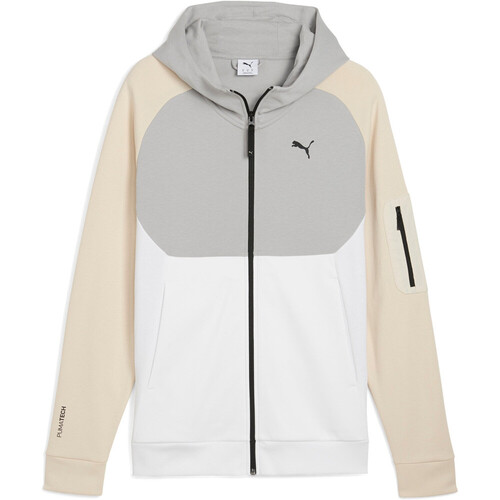 Puma sudadera hombre PUMATECH BLANCO