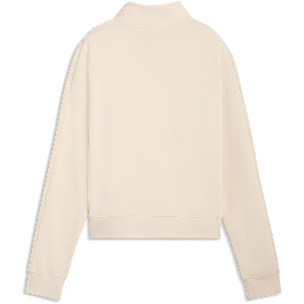 Puma sudadera mujer CLASS RELAXED MARRON 03
