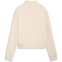 Puma sudadera mujer CLASS RELAXED MARRON 03