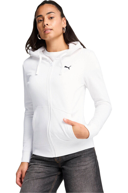 Puma sudadera mujer ESSENTIALS BLANCO