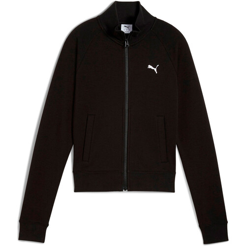 Puma sudadera mujer ESSENTIALS SLIM TRACK NEGRO