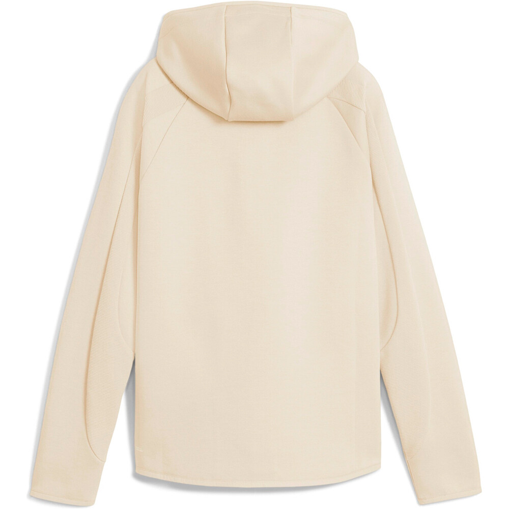 Puma sudadera mujer EVOSTRIPE MARRON 03