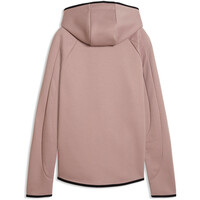 Puma sudadera mujer EVOSTRIPE ROSA vista trasera