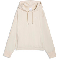 Puma sudadera mujer HER OVERSIZED MARRON vista detalle