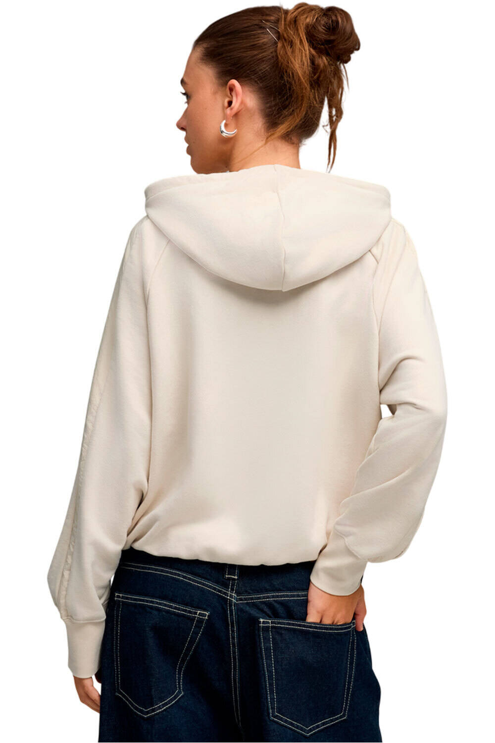 Puma sudadera mujer HER OVERSIZED MARRON vista trasera